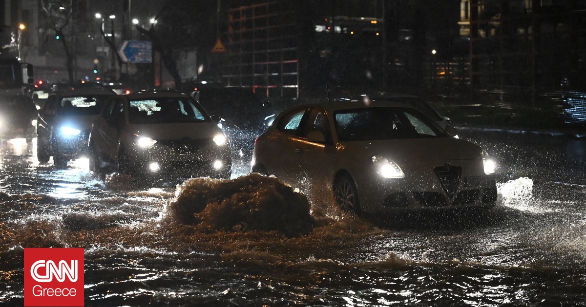 Κακοκαιρία Byron: Μπαράζ μηνυμάτων από το 112 – Δείτε τις περιοχές