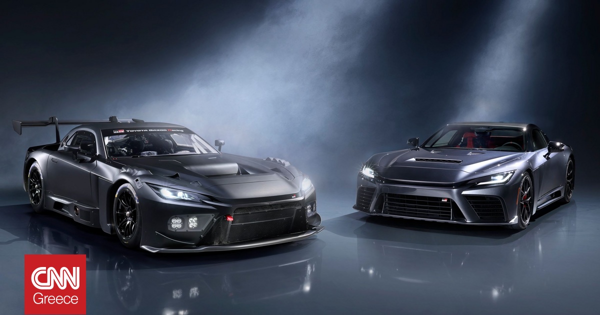 Τα GR GT και GR GT3 είναι τα νέα supercars της Toyota Gazoo Racing