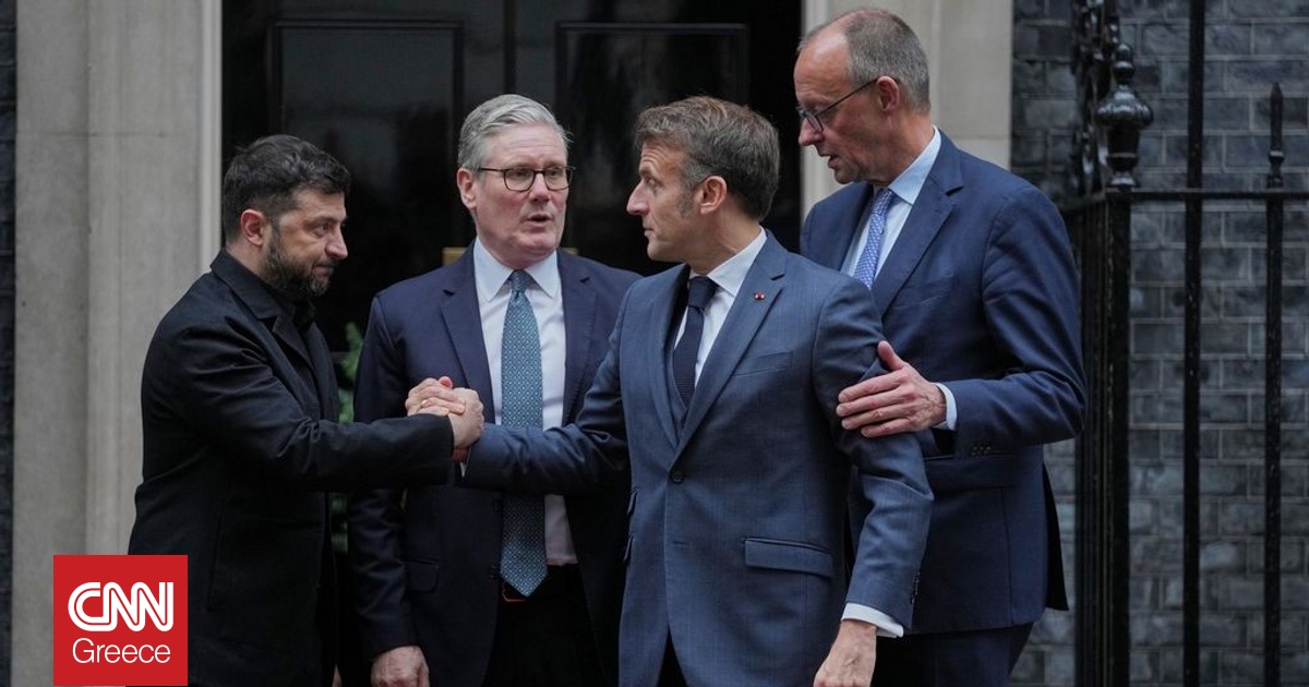 Ζελένσκι: «Παραγωγικές» οι συνομιλίες στο Λονδίνο με Στάρμερ, Μακρόν και Μερτς