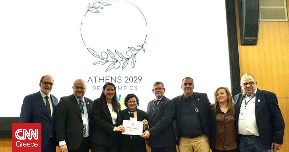 Χ. Δούκας: «Σπουδαία τιμή για την πόλη μας» – Στην Αθήνα οι Θερινοί Ολυμπιακοί Αγώνες Κωφών 2029