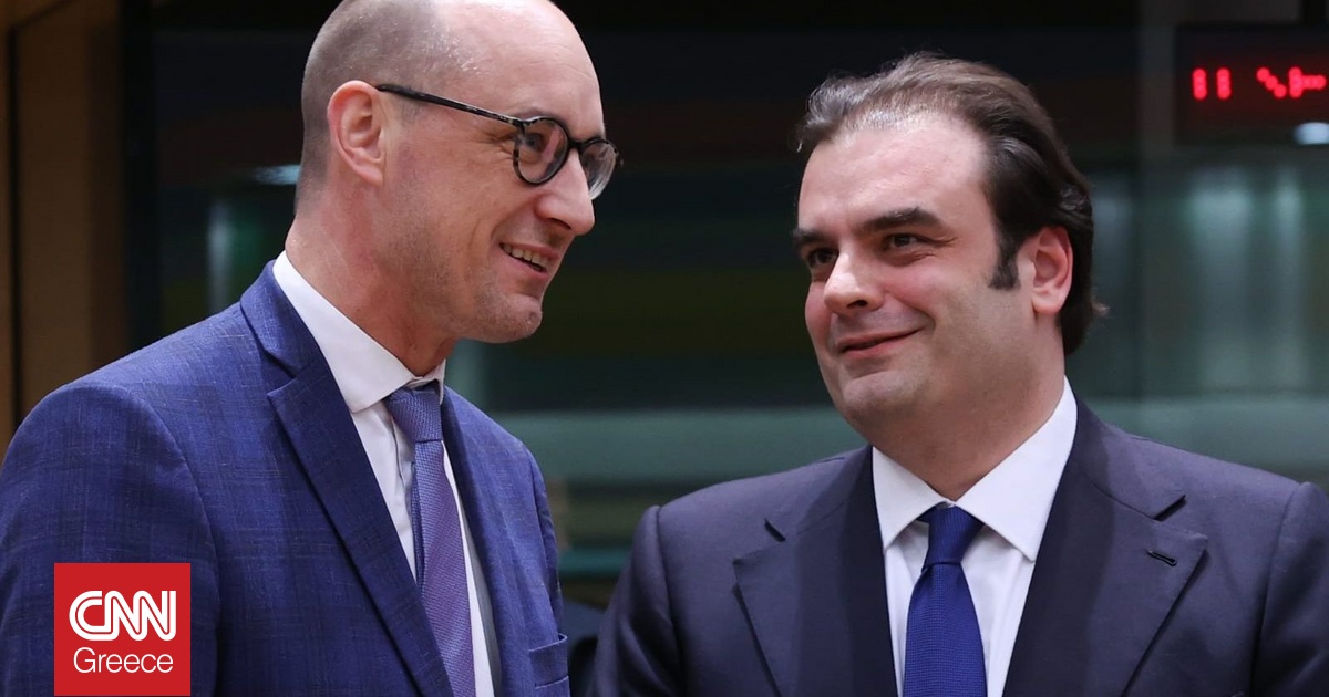 Σε εξέλιξη το κρίσιμο Eurogroup για την εκλογή προέδρου – Στις Βρυξέλλες ο Κ. Πιερρακάκης (pics)