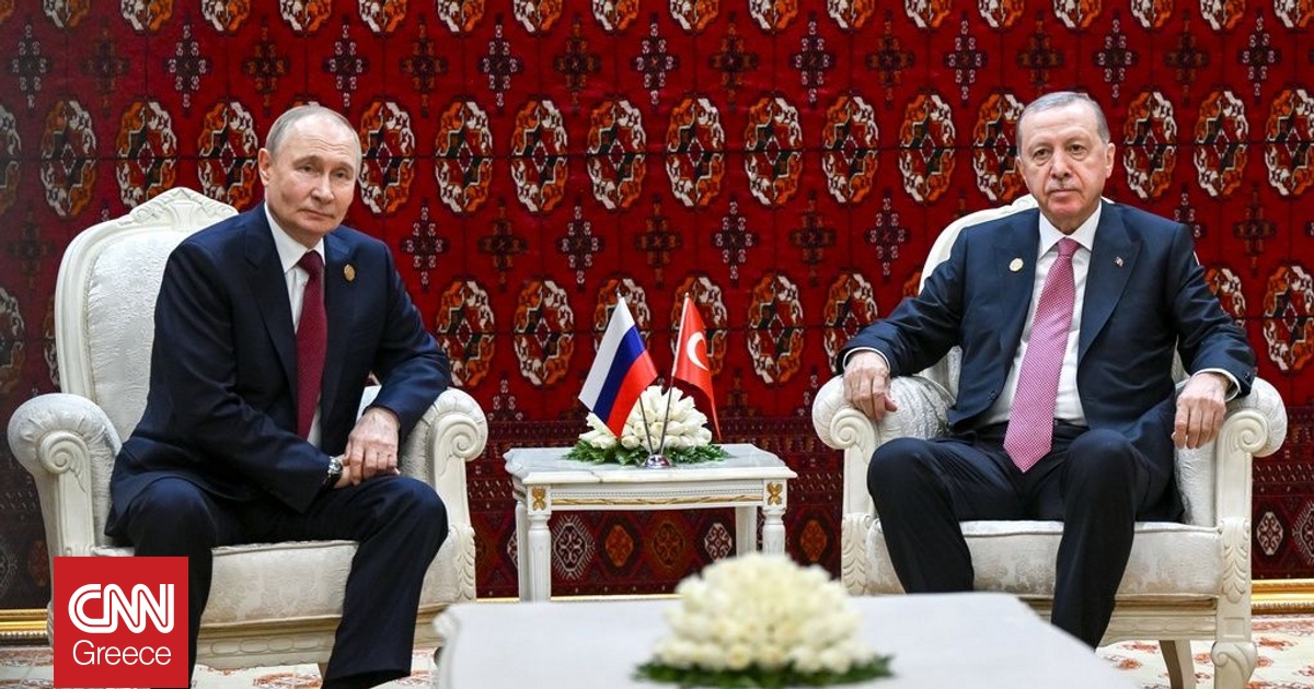 Ερντογάν σε Πούτιν για Ουκρανία: Πρόταση για εκεχειρία σε ενεργειακές εγκαταστάσεις και λιμάνια