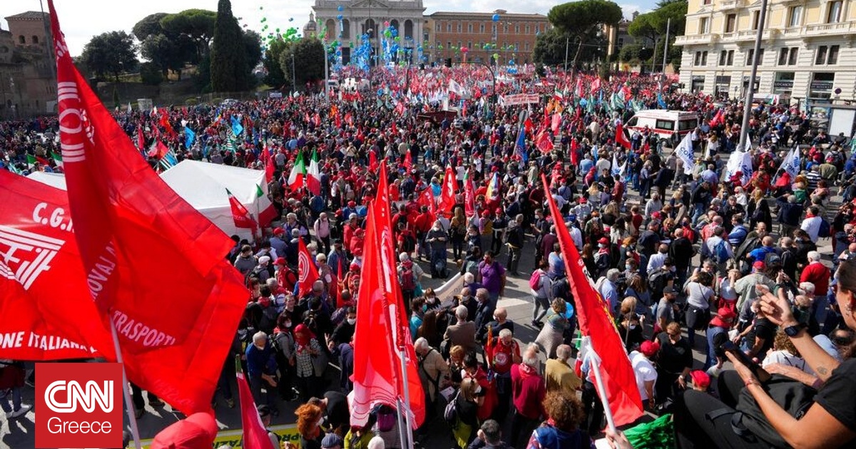 «Παραλύει» σήμερα η Ιταλία – Σε απεργία κατεβαίνει το μεγαλύτερο συνδικάτο της χώρας