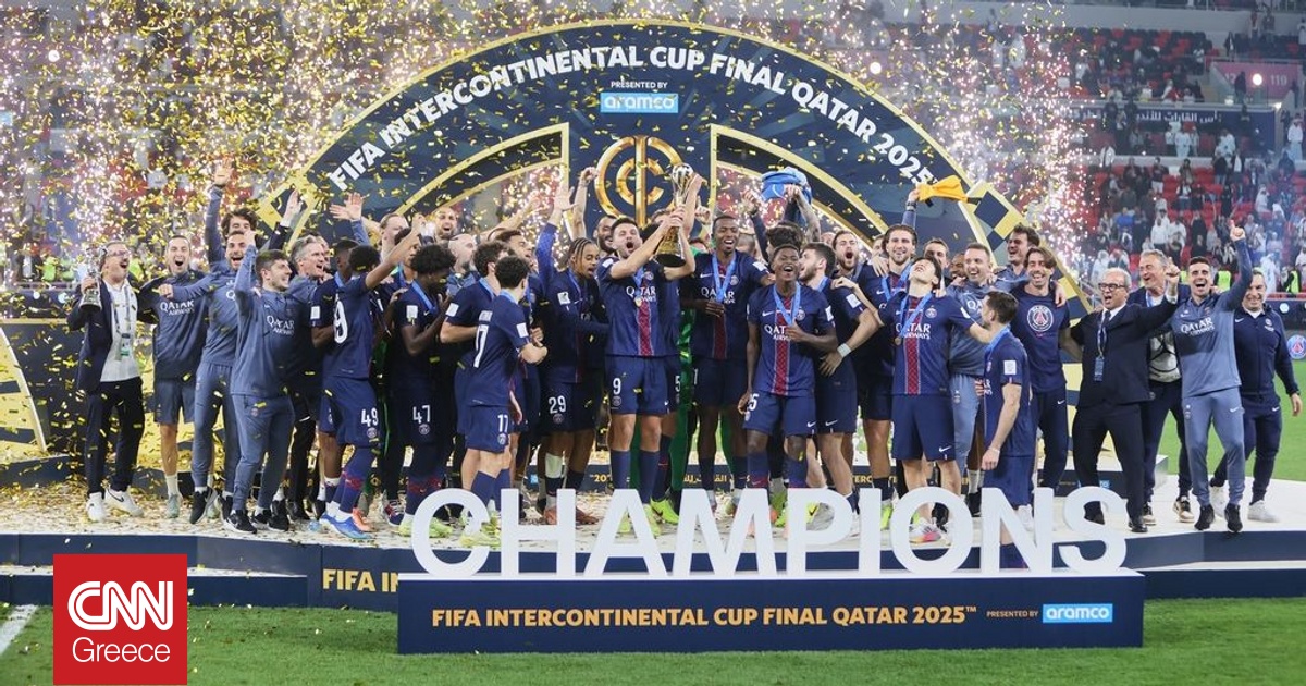 Πρωταθλήτρια κόσμου η Παρί Σεν Ζερμέν – Νίκησε τη Φλαμένγκο και σήκωσε το Διηπειρωτικό