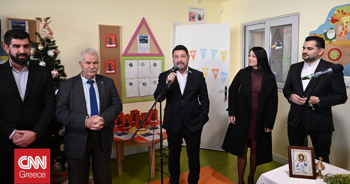 Νίκος Χαρδαλιάς: Εγκαινιάστηκε βρεφονηπιακός σταθμός στο Καματερό