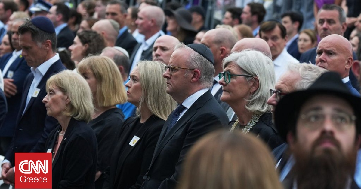 Αυστραλία: Αποδοκιμασίες κατά του πρωθυπουργού στο μνημόσυνο των θυμάτων της επίθεσης στο Σίδνεϊ