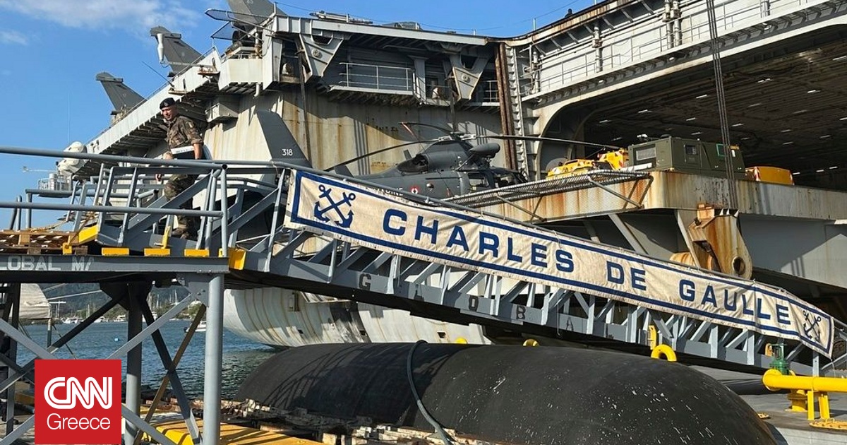Νέο αεροπλανοφόρο για τη Γαλλία ανακοίνωσε ο Μακρόν – Θα αντικαταστήσει το Charles de Gaulle