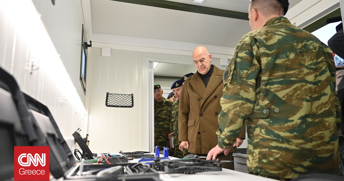 Δένδιας από την Ξάνθη: Δημιουργούμε τη δεύτερη μονάδα παραγωγής drones στην Ελλάδα