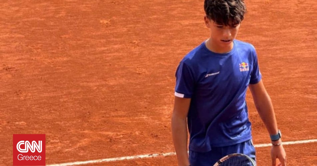 Ο τενίστας Ραφαήλ Παγώνης κορυφαίος Ευρωπαίος αθλητής U14