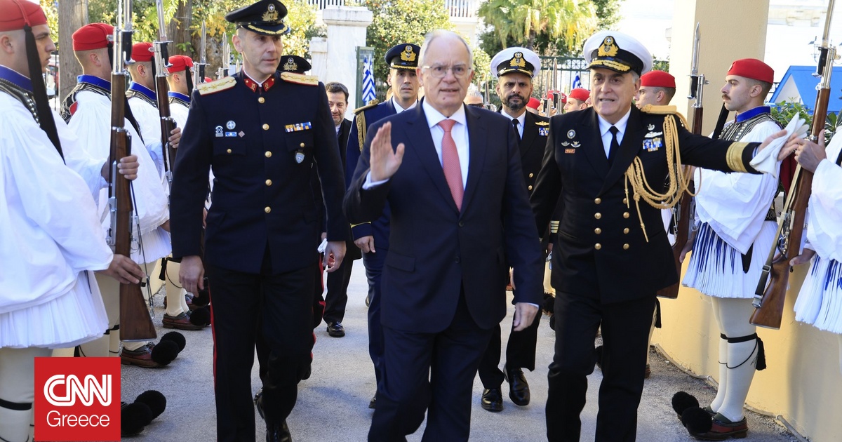 Τασούλας από Προεδρική Φρουρά: Ατενίζουμε τη νέα χρονιά με μεγαλύτερη αισιοδοξία και σιγουριά