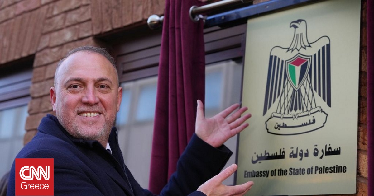 &Beta;&rho;&epsilon;&tau;&alpha;&nu;ί&alpha;: &Eta; &pi;&rho;&epsilon;&sigma;&beta;&epsilon;ί&alpha; &tau;&eta;&sigmaf; &Pi;&alpha;&lambda;&alpha;&iota;&sigma;&tau;ί&nu;&eta;&sigmaf; &epsilon;&gamma;&kappa;&alpha;&iota;&nu;&iota;ά&sigma;&tau;&eta;&kappa;&epsilon; &sigma;&tau;&omicron; &Lambda;&omicron;&nu;&delta;ί&nu;&omicron;