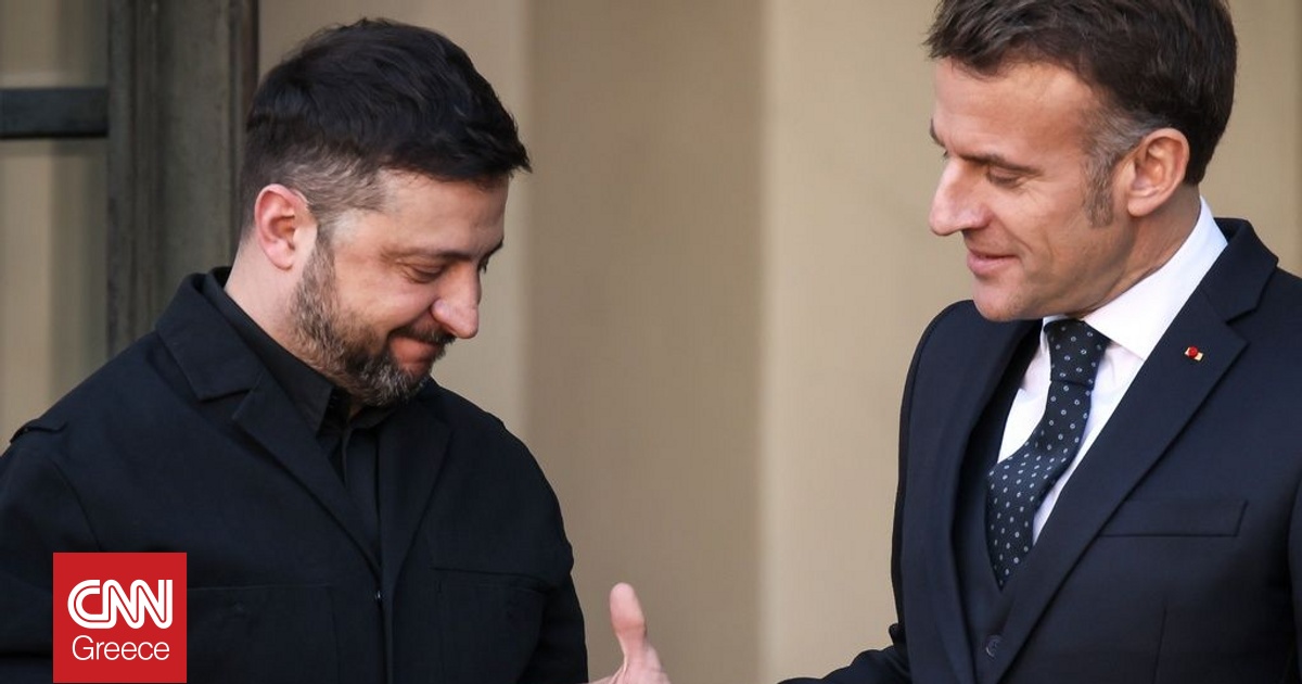 Live οι δηλώσεις Μακρόν και Ζελένσκι μετά το πέρας της συνάντησης της «Συμμαχίας των Προθύμων» Live οι δηλώσεις Μακρόν και Ζελένσκι μετά το πέρας της συνάντησης της «Συμμαχίας των Προθύμων»