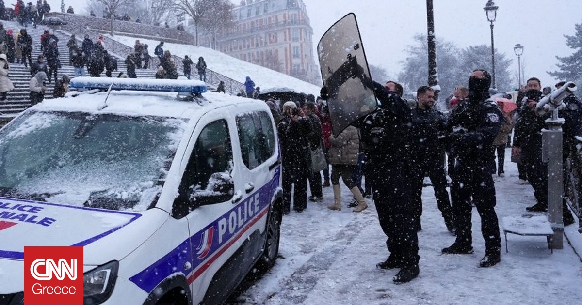 Νέες σφοδρές χιονοπτώσεις σε Γαλλία και Βρετανία – Έως και 30 εκατ. χιονιού στην κεντρική Αγγλία