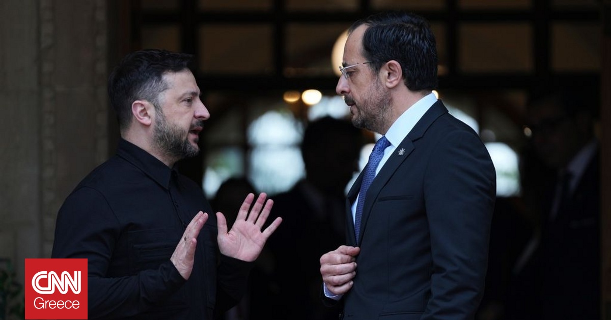 Συνάντηση Χριστοδουλίδη – Ζελένσκι: «Στο πλευρό της Ουκρανίας για μία συμφωνία ειρήνευσης»