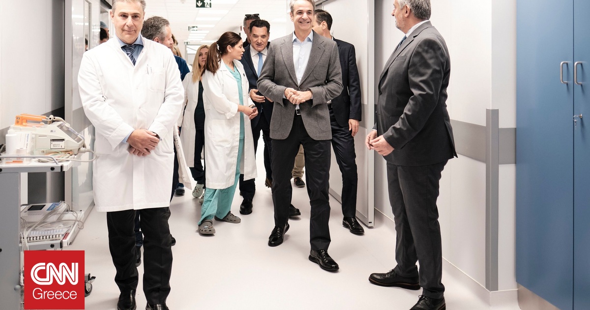 Επίσκεψη Μητσοτάκη στον «Άγιο Σάββα»: Σε τρεις μήνες από τώρα δεν θα έχουμε αναμονές στα χειρουργεία
