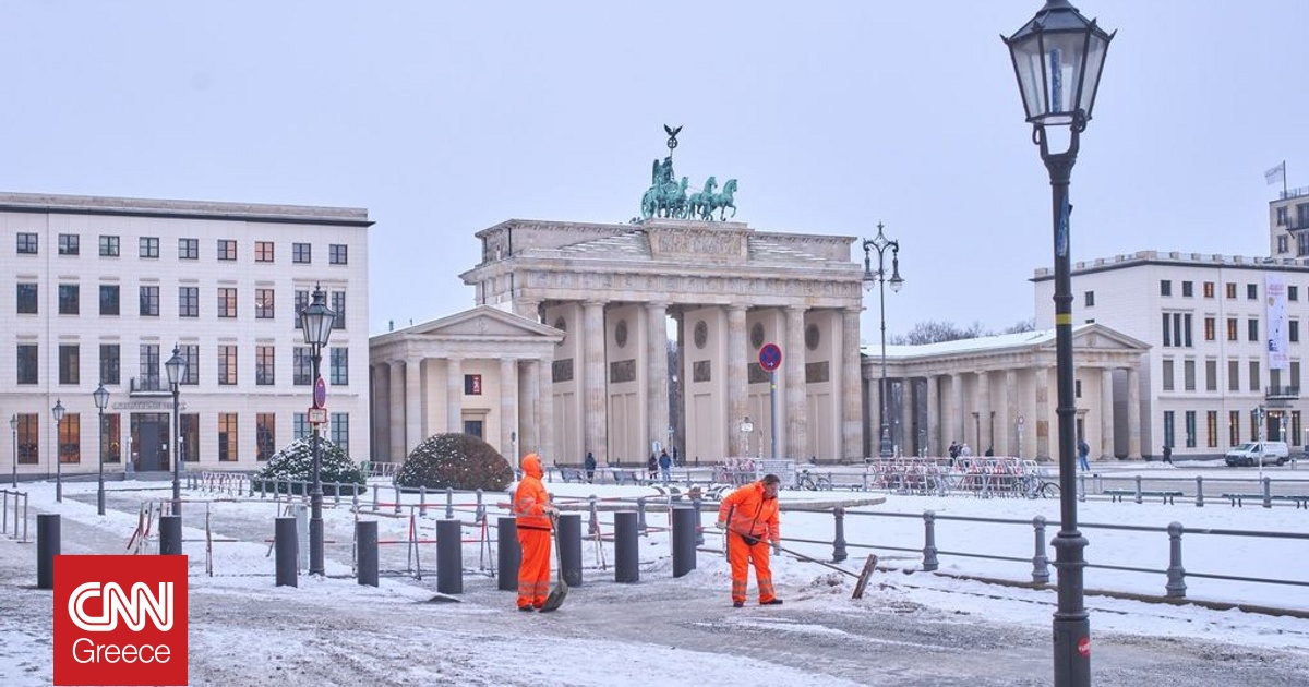 Η κακοκαιρία «Elli» σαρώνει τη Γερμανία – Σοβαρά προβλήματα στις μετακινήσεις