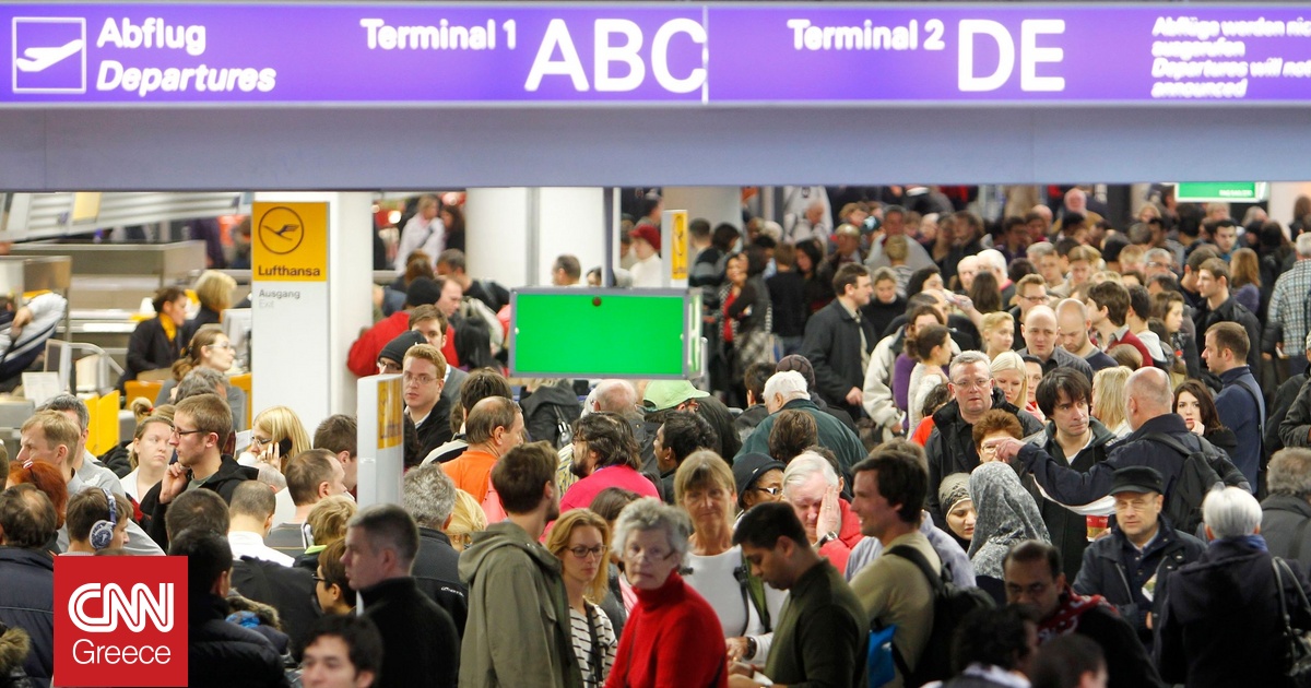 Γερμανία: Ακυρώσεις πτήσεων στο αεροδρόμιο της Φρανκφούρτης λόγω των ισχυρών χιονοπτώσεων