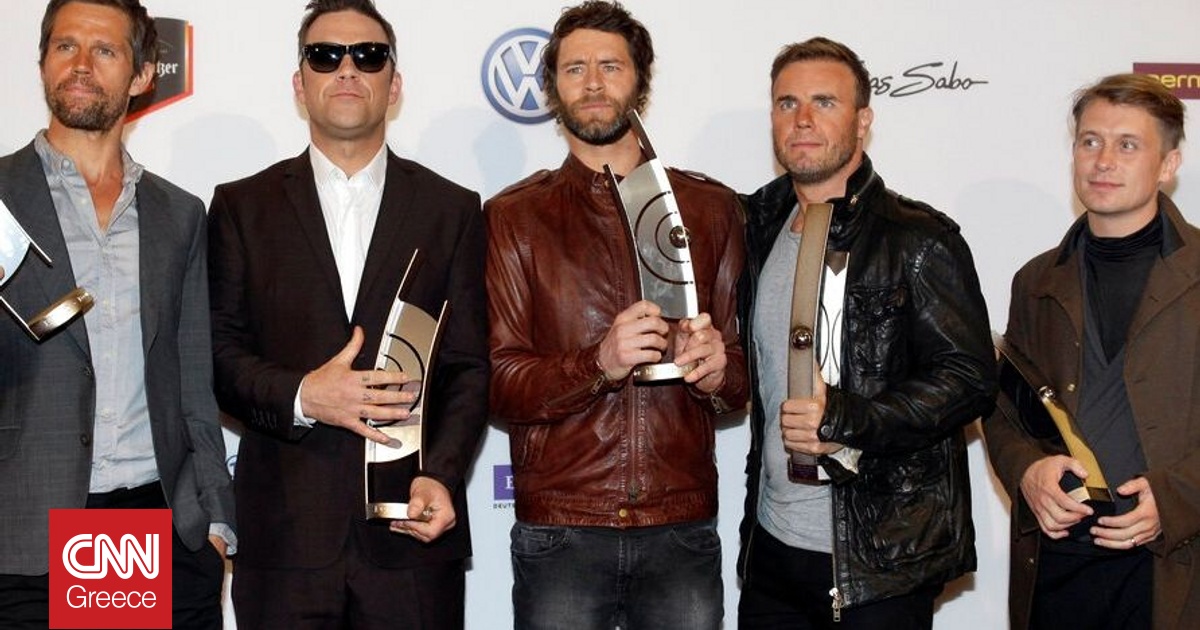 &Omicron;&iota; Take That &sigma;&upsilon;&zeta;&eta;&tau;&omicron;ύ&nu; &gamma;&iota;&alpha; &tau;&eta;&nu; &pi;ί&epsilon;&sigma;&eta; &tau;&eta;&sigmaf; &phi;ή&mu;&eta;&sigmaf; &sigma;&epsilon; &nu;έ&alpha; &sigma;&epsilon;&iota;&rho;ά &nu;&tau;&omicron;&kappa;&iota;&mu;&alpha;&nu;&tau;έ&rho; &tau;&omicron;&upsilon; Netflix