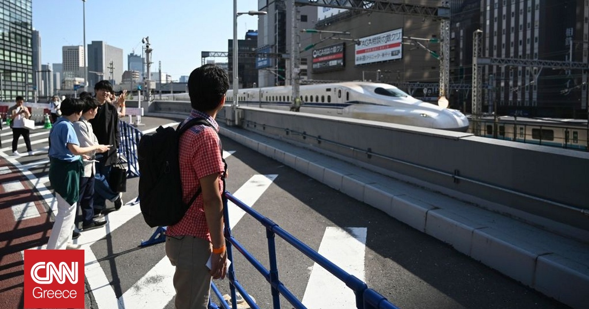 &Sigma;&tau;&eta;&nu; &Iota;&alpha;&pi;&omega;&nu;ί&alpha; &tau;&omicron; &tau;&alpha;&chi;ύ&tau;&epsilon;&rho;&omicron; &tau;&rho;έ&nu;&omicron; &sigma;&tau;&omicron;&nu; &kappa;ό&sigma;&mu;&omicron; - &Alpha;&sigma;&tau;&rho;&alpha;&pi;&iota;&alpha;ί&epsilon;&sigmaf; &tau;&alpha;&chi;ύ&tau;&eta;&tau;&epsilon;&sigmaf; 603,5 &chi;&lambda;&mu;./ώ&rho;&alpha;