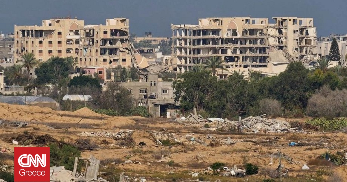 &Lambda;&omega;&rho;ί&delta;&alpha; &tau;&eta;&sigmaf; &Gamma;ά&zeta;&alpha;&sigmaf;: &Tau;&rho;&epsilon;&iota;&sigmaf; &Pi;&alpha;&lambda;&alpha;&iota;&sigma;&tau;ί&nu;&iota;&omicron;&iota; &nu;&epsilon;&kappa;&rho;&omicron;ί &alpha;&pi;ό &iota;&sigma;&rho;&alpha;&eta;&lambda;&iota;&nu;ά &pi;&upsilon;&rho;ά