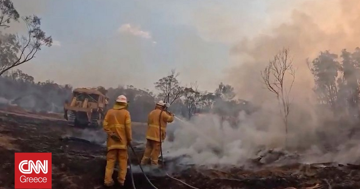 &Alpha;&upsilon;&sigma;&tau;&rho;&alpha;&lambda;ί&alpha;: &Sigma;&kappa;&lambda;&eta;&rho;ή &mu;ά&chi;&eta; &mu;&epsilon; &tau;&iota;&sigmaf; &phi;&lambda;ό&gamma;&epsilon;&sigmaf; &delta;ί&nu;&omicron;&upsilon;&nu; &omicron;&iota; &Alpha;&rho;&chi;έ&sigmaf; &epsilon;&nu; &mu;έ&sigma;&omega; &kappa;ύ&mu;&alpha;&tau;&omicron;&sigmaf; &kappa;&alpha;ύ&sigma;&omega;&nu;&alpha;