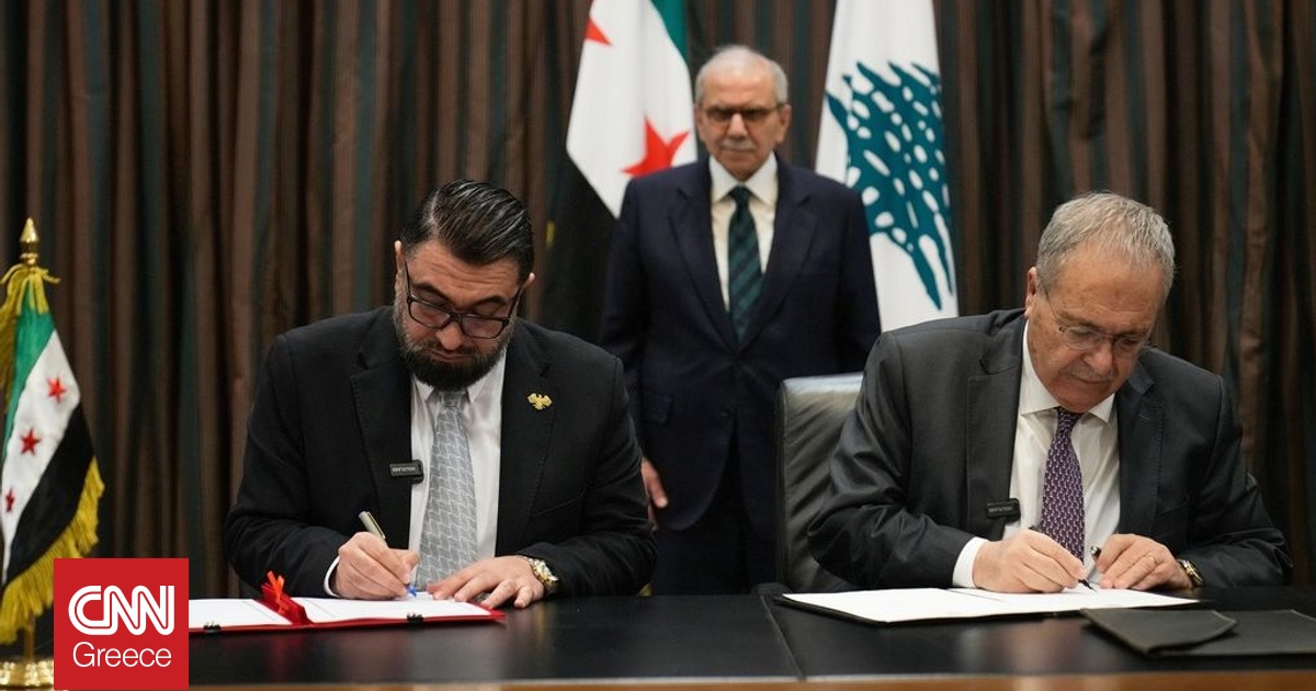 &Lambda;ί&beta;&alpha;&nu;&omicron;&sigmaf;: &Eta; &Beta;&eta;&rho;&upsilon;&tau;ό&sigmaf; &kappa;&alpha;&iota; &eta; &Delta;&alpha;&mu;&alpha;&sigma;&kappa;ό&sigmaf; &upsilon;&pi;έ&gamma;&rho;&alpha;&psi;&alpha;&nu; &sigma;&upsilon;&mu;&phi;&omega;&nu;ί&alpha; &gamma;&iota;&alpha; &tau;&eta; &mu;&epsilon;&tau;&alpha;&phi;&omicron;&rho;ά &Sigma;ύ&rho;&omega;&nu; &kappa;&rho;&alpha;&tau;&omicron;&upsilon;&mu;έ&nu;&omega;&nu;