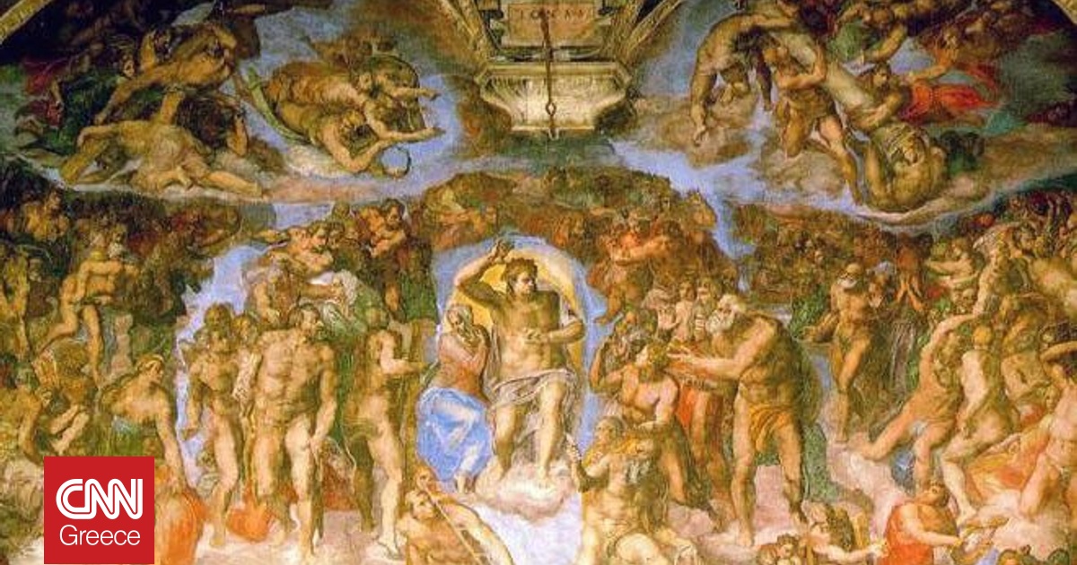 Ό&tau;&alpha;&nu; &omicron; &Mu;&iota;&chi;&alpha;ή&lambda; Ά&gamma;&gamma;&epsilon;&lambda;&omicron;&sigmaf; &sigma;&upsilon;&nu;&alpha;&nu;&tau;ά &tau;&omicron;&nu; &Tau;&iota;&tau;&sigma;&iota;ά&nu;&omicron;: &Eta; &alpha;&nu;&alpha;&pi;ά&nu;&tau;&epsilon;&chi;&eta; έ&mu;&pi;&nu;&epsilon;&upsilon;&sigma;&eta; &delta;ύ&omicron; &alpha;&nu;&alpha;&gamma;&epsilon;&nu;&nu;&eta;&sigma;&iota;&alpha;&kappa;ώ&nu; &gamma;&iota;&gamma;ά&nu;&tau;&omega;&nu;