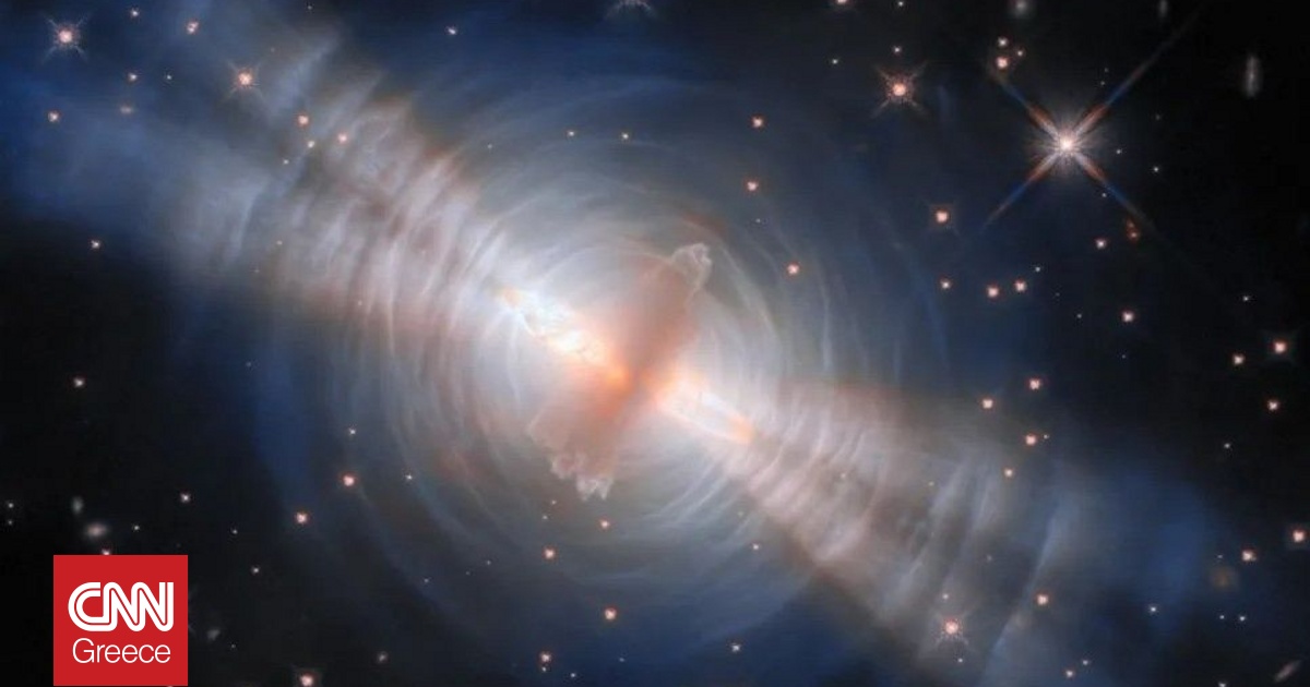 &Tau;&omicron; &delta;&iota;&alpha;&sigma;&tau;&eta;&mu;&iota;&kappa;ό &tau;&eta;&lambda;&epsilon;&sigma;&kappa;ό&pi;&iota;&omicron; Hubble &kappa;&alpha;&tau;&alpha;&gamma;&rho;ά&phi;&epsilon;&iota; &tau;&iota;&sigmaf; &tau;&epsilon;&lambda;&epsilon;&upsilon;&tau;&alpha;ί&epsilon;&sigmaf; &pi;&nu;&omicron;έ&sigmaf; &epsilon;&nu;ό&sigmaf; ά&sigma;&tau;&rho;&omicron;&upsilon; &pi;&omicron;&upsilon; &pi;&epsilon;&theta;&alpha;ί&nu;&epsilon;&iota;