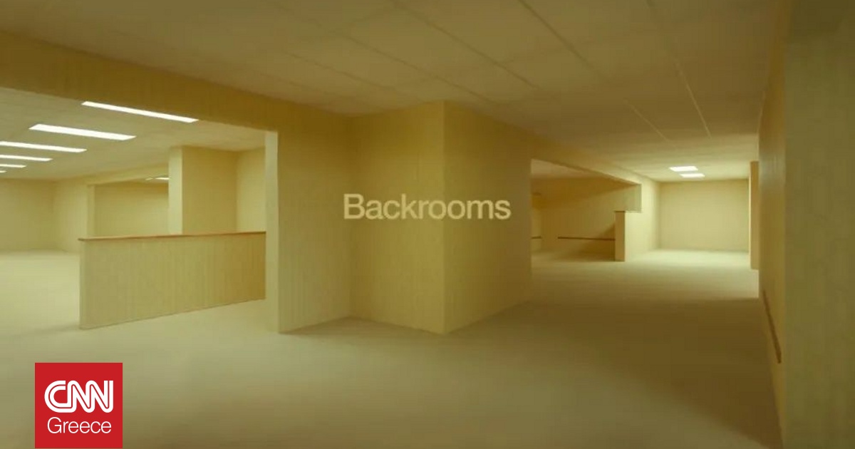 &Alpha;&pi;ό &tau;&omicron; YouTube &sigma;&tau;&eta; &mu;&epsilon;&gamma;ά&lambda;&eta; &omicron;&theta;ό&nu;&eta;: &Tau;&omicron; &laquo;Backrooms&raquo; &tau;&eta;&sigmaf; A24 &alpha;&pi;&omicron;&kappa;&alpha;&lambda;ύ&pi;&tau;&epsilon;&iota; &tau;&omicron; &pi;&rho;ώ&tau;&omicron; &tau;&omicron;&upsilon; &laquo;&phi;&rho;&iota;&kappa;&tau;ό&raquo; trailer