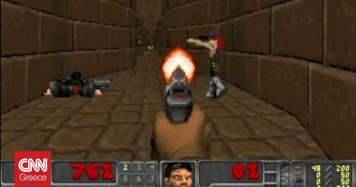 &Alpha;&nu;&theta;&rho;ώ&pi;&iota;&nu;&alpha; &epsilon;&gamma;&kappa;&epsilon;&phi;&alpha;&lambda;&iota;&kappa;ά &kappa;ύ&tau;&tau;&alpha;&rho;&alpha; &sigma;&epsilon; &epsilon;&rho;&gamma;&alpha;&sigma;&tau;ή&rho;&iota;&omicron; έ&mu;&alpha;&theta;&alpha;&nu; &nu;&alpha; &pi;&alpha;ί&zeta;&omicron;&upsilon;&nu; &tau;&omicron; &beta;&iota;&nu;&tau;&epsilon;&omicron;&pi;&alpha;&iota;&chi;&nu;ί&delta;&iota; &laquo;Doom&raquo;