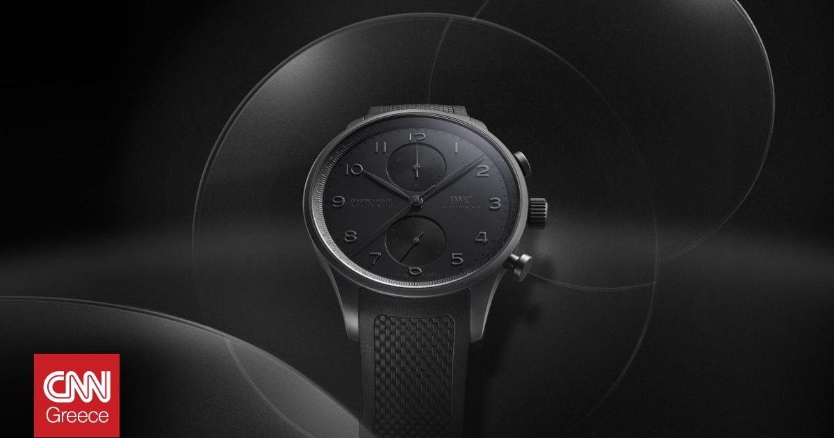 &Eta; IWC Schaffhausen &pi;&alpha;&rho;&omicron;&upsilon;&sigma;&iota;ά&zeta;&epsilon;&iota; &tau;&omicron; &nu;έ&omicron; Portugieser Chronograph Ceratanium