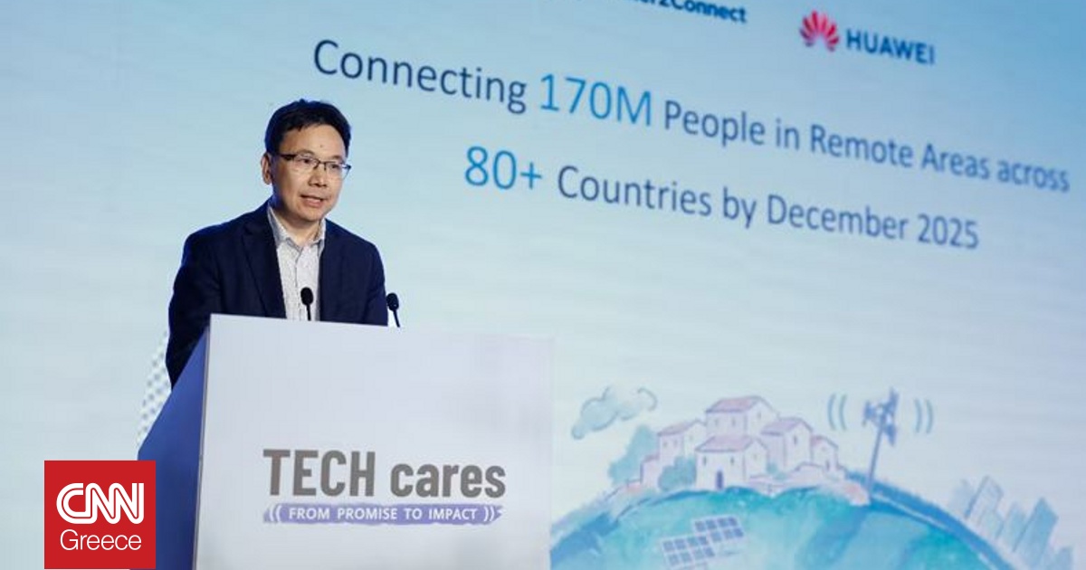 &Eta; Huawei &sigma;&upsilon;&nu;&delta;έ&epsilon;&iota; 170 &epsilon;&kappa;&alpha;&tau;&omicron;&mu;&mu;ύ&rho;&iota;&alpha; &alpha;&nu;&theta;&rho;ώ&pi;&omicron;&upsilon;&sigmaf; &sigma;&epsilon; &alpha;&pi;&omicron;&mu;&alpha;&kappa;&rho;&upsilon;&sigma;&mu;έ&nu;&epsilon;&sigmaf; &pi;&epsilon;&rho;&iota;&omicron;&chi;έ&sigmaf; &pi;&alpha;&gamma;&kappa;&omicron;&sigma;&mu;ί&omega;&sigmaf;