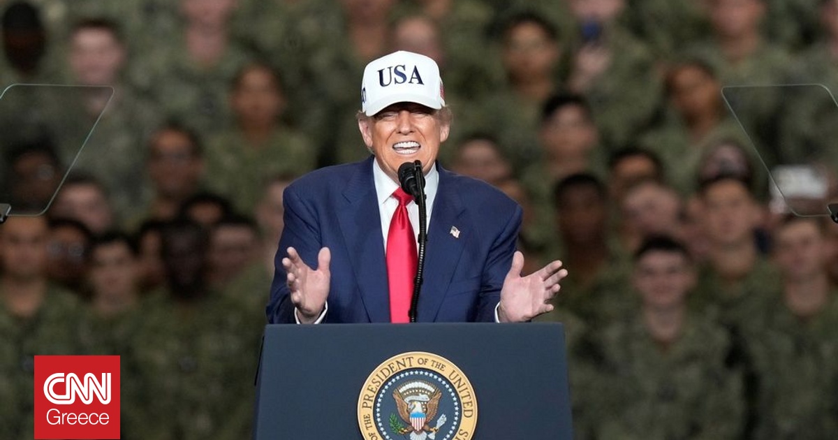 Times of Israel: &Omicron; &Tau;&rho;&alpha;&mu;&pi; &kappa;&lambda;ί&nu;&epsilon;&iota; &pi;&rho;&omicron;&sigmaf; &chi;&epsilon;&rho;&sigma;&alpha;ί&alpha; &epsilon;&pi;&iota;&chi;&epsilon;ί&rho;&eta;&sigma;&eta; &sigma;&tau;&omicron; &Iota;&rho;ά&nu;