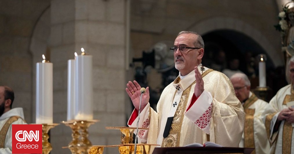 &Omicron; &Lambda;&alpha;&tau;ί&nu;&omicron;&sigmaf; &pi;&alpha;&tau;&rho;&iota;ά&rho;&chi;&eta;&sigmaf; &tau;έ&lambda;&epsilon;&sigma;&epsilon; &tau;&eta;&nu; &pi;&alpha;&sigma;&chi;&alpha;&lambda;&iota;&nu;ή &lambda;&epsilon;&iota;&tau;&omicron;&upsilon;&rho;&gamma;ί&alpha; &sigma;&tau;&eta;&nu; &sigma;&chi;&epsilon;&delta;ό&nu; ά&delta;&epsilon;&iota;&alpha; &epsilon;&kappa;&kappa;&lambda;&eta;&sigma;ί&alpha; &tau;&omicron;&upsilon; &Pi;&alpha;&nu;&alpha;&gamma;ί&omicron;&upsilon; &Tau;ά&phi;&omicron;&upsilon;