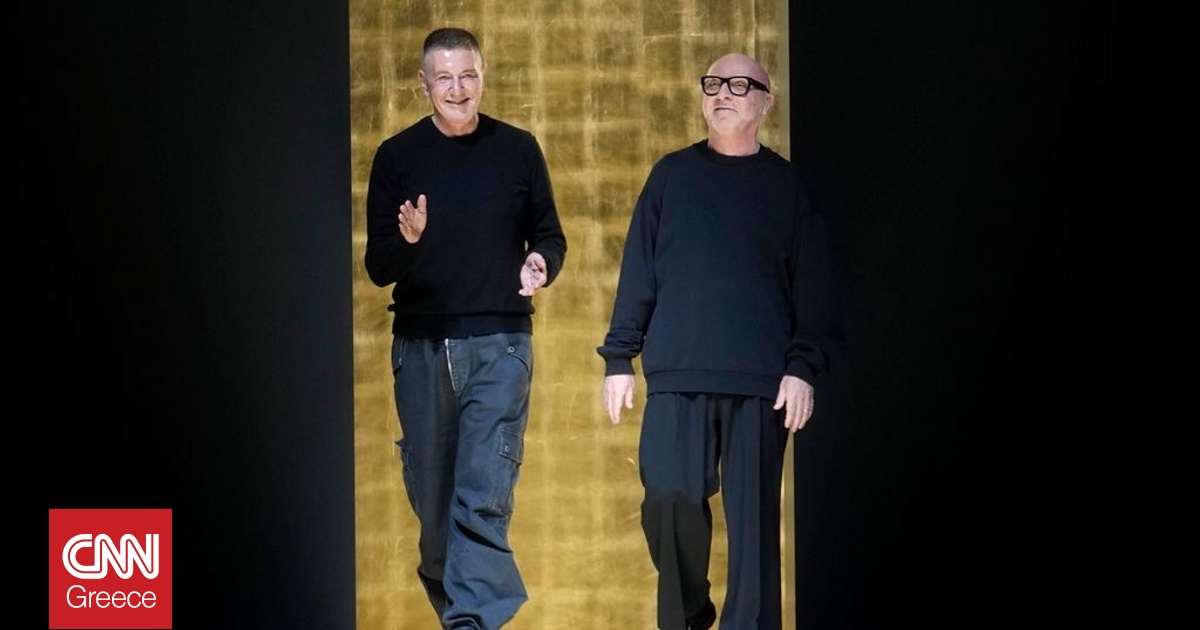 &Mu;&iota;&sigma;ή &eta; Dolce Gabbana: &Pi;&alpha;&rho;&alpha;&iota;&tau;ή&theta;&eta;&kappa;&epsilon; &omicron; &Sigma;&tau;έ&phi;&alpha;&nu;&omicron; &Gamma;&kappa;&alpha;&mu;&pi;ά&nu;&alpha; &alpha;&pi;ό &pi;&rho;ό&epsilo