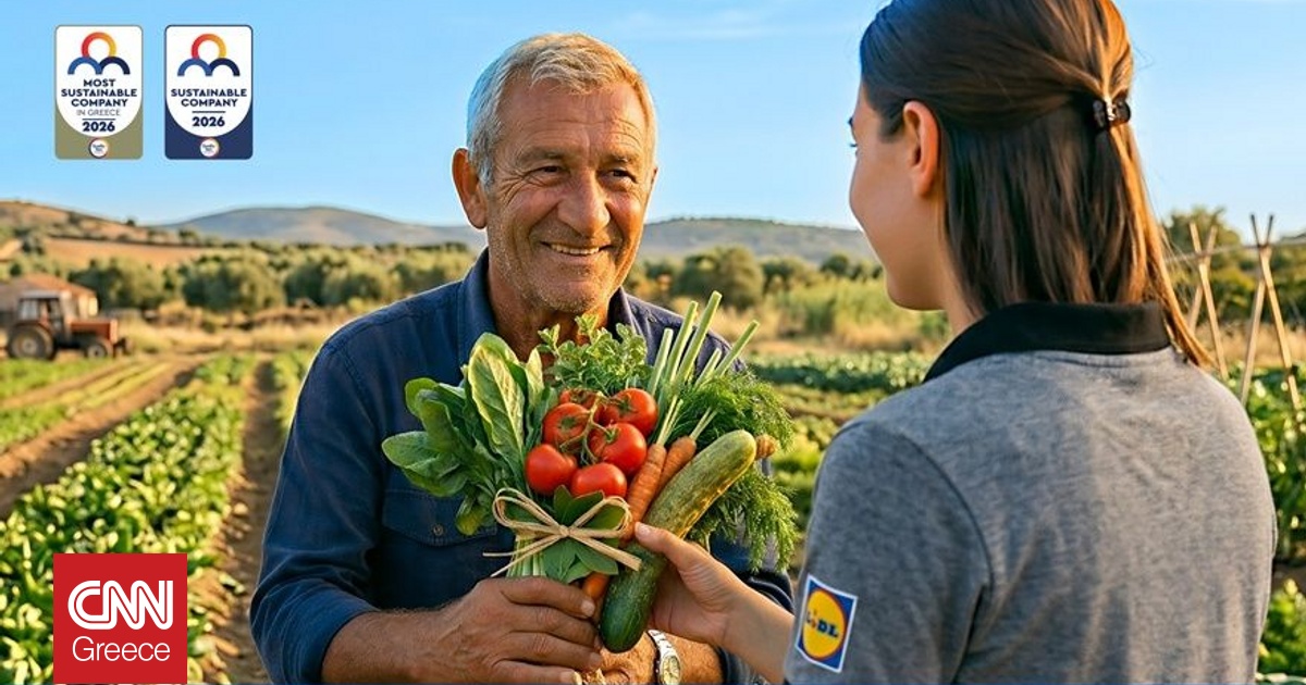 &Gamma;&iota;&alpha; 9&eta; &sigma;&upsilon;&nu;&epsilon;&chi;ή &chi;&rho;&omicron;&nu;&iota;ά &eta; Lidl &Epsilon;&lambda;&lambda;ά&sigmaf; &sigma;&tau;&iota;&sigmaf; &laquo;The Most Sustainable Companies in Greece&raquo;