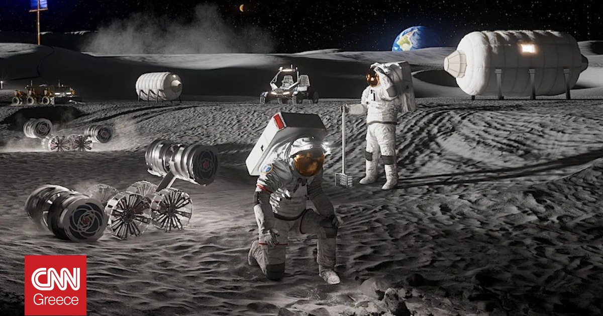 &Beta;ά&zeta;&epsilon;&iota; &mu;&pi;&rho;&omicron;&sigma;&tau;ά &tau;&eta; &sigma;&epsilon;&lambda;&eta;&nu;&iota;&alpha;&kappa;ή &beta;ά&sigma;&eta; &tau;&eta;&sigmaf; &eta; NASA - &Alpha;&upsilon;&tau;έ&sigmaf; &epsilon;ί&nu;&alpha;&iota; &omicron;&iota; &tau;&rho;&epsilon;&iota;&sigmaf; &phi;ά&sigma;&epsilon;&iota;&sigmaf; &tau;&omicron;&upsilon; έ&rho;&gamma;&omicron;&upsilon;