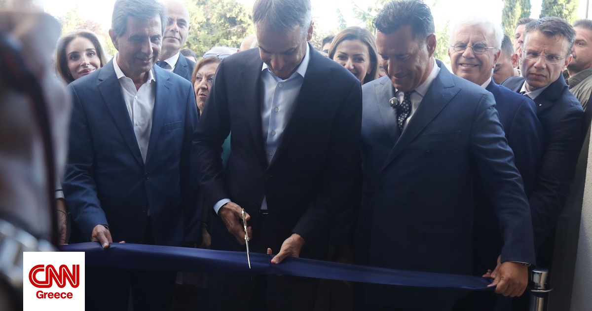 Εγκαίνια Μητσοτάκη στο «Παπανικολάου»: «Είναι το πιο σύγχρονο αιματολογικό κέντρο στα Βαλκάνια» Εγκαίνια Μητσοτάκη στο «Παπανικολάου»: «Είναι το πιο σύγχρονο αιματολογικό κέντρο στα Βαλκάνια»