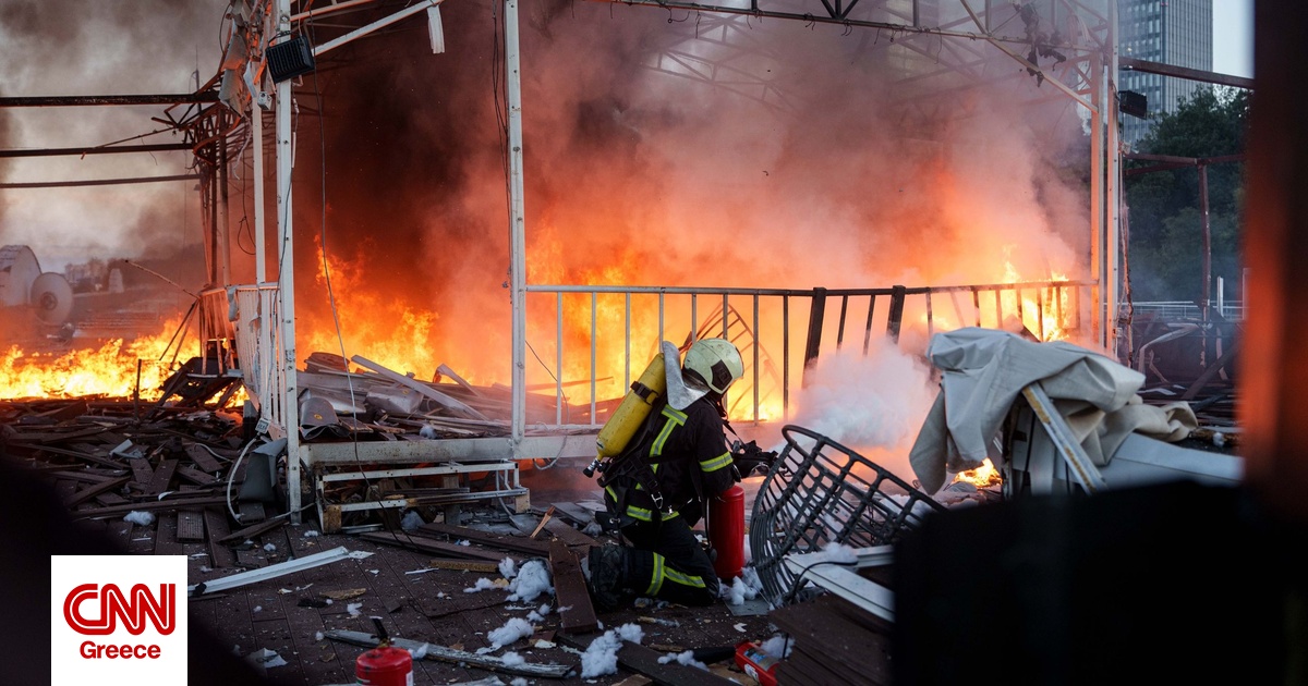 Η Ρωσία βομβάρδισε το Χάρκοβο στη βορειοανατολική Ουκρανία Η Ρωσία βομβάρδισε το Χάρκοβο στη βορειοανατολική Ουκρανία