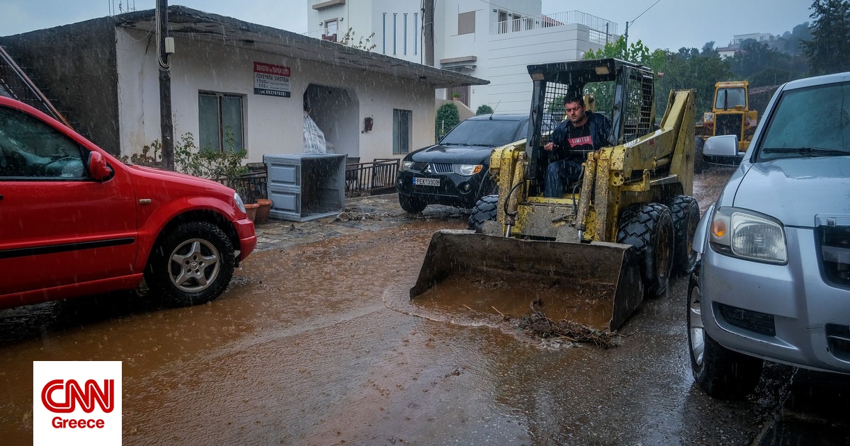 Ξεκινά η δεύτερη φάση της κακοκαιρίας: Μετρά πληγές η Κρήτη με πλημμύρες και απεγκλωβισμούς Ξεκινά η δεύτερη φάση της κακοκαιρίας: Μετρά πληγές η Κρήτη με πλημμύρες και απεγκλωβισμούς
