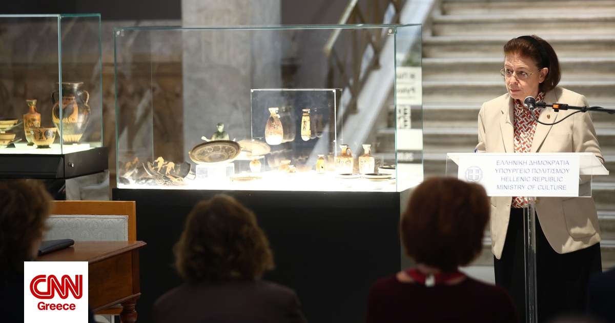 Επέστρεψαν στην Ελλάδα 22 αρχαιότητες από το Ισραήλ – Μενδώνη: «Θεμελιώδης ευθύνη η προστασία τους» Επέστρεψαν στην Ελλάδα 22 αρχαιότητες από το Ισραήλ – Μενδώνη: «Θεμελιώδης ευθύνη η προστασία τους»