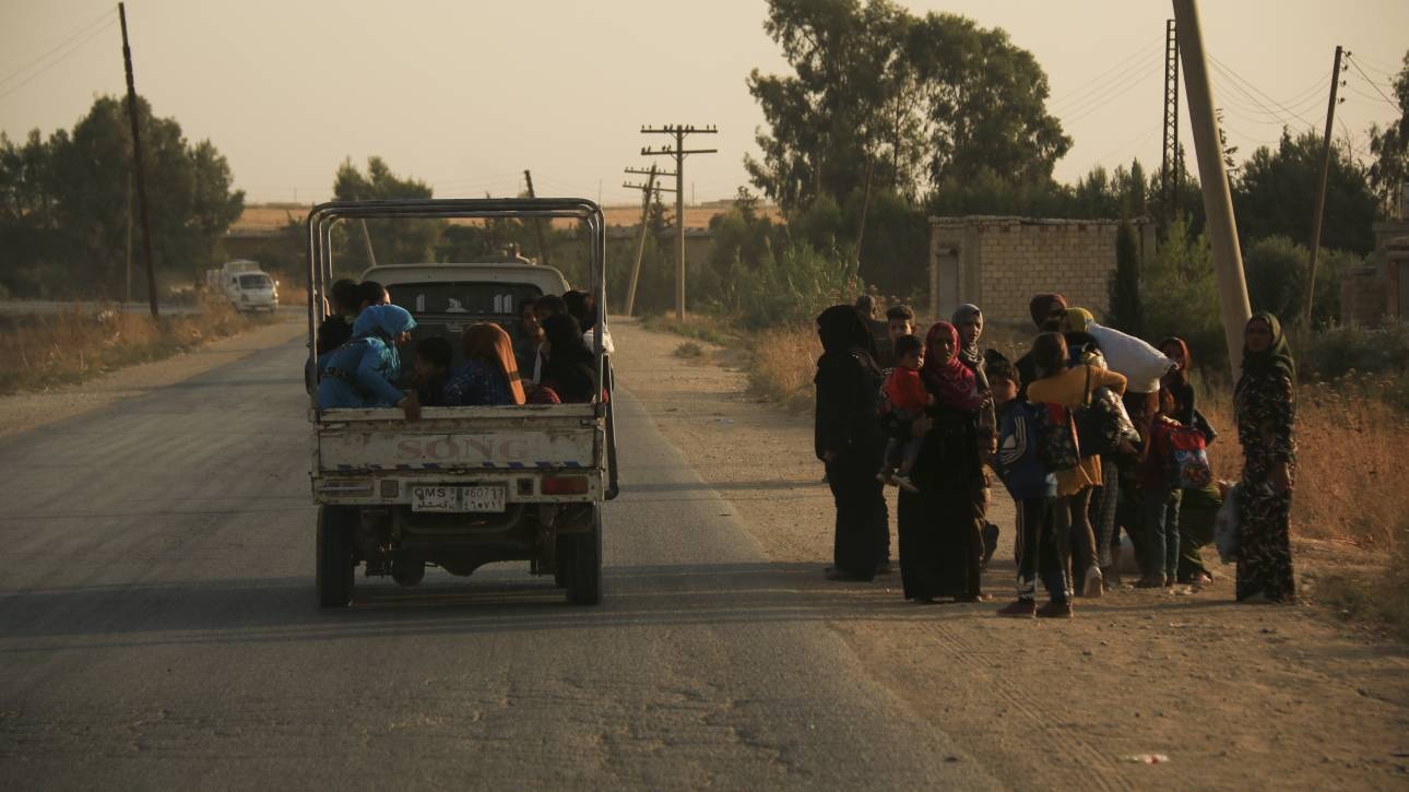 Τουρκική εισβολή Συρία: Κύμα φυγής από τα βορειοανατολικά της χώρας
