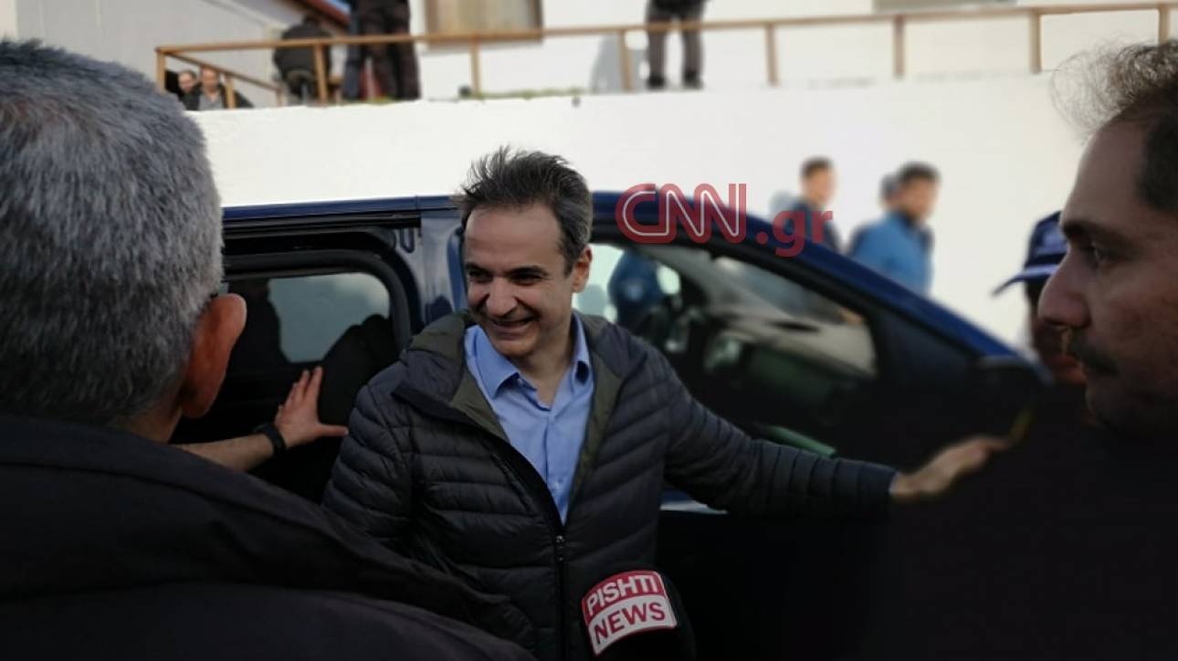 Το CNN Greece στον Έβρο: Καρέ - καρέ η επίσκεψη Μητσοτάκη