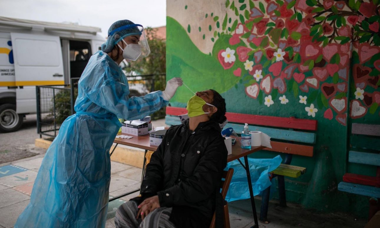 Κορωνοϊός: Rapid test στον καταυλισμό Ρομά στον Ασπρόπυργο