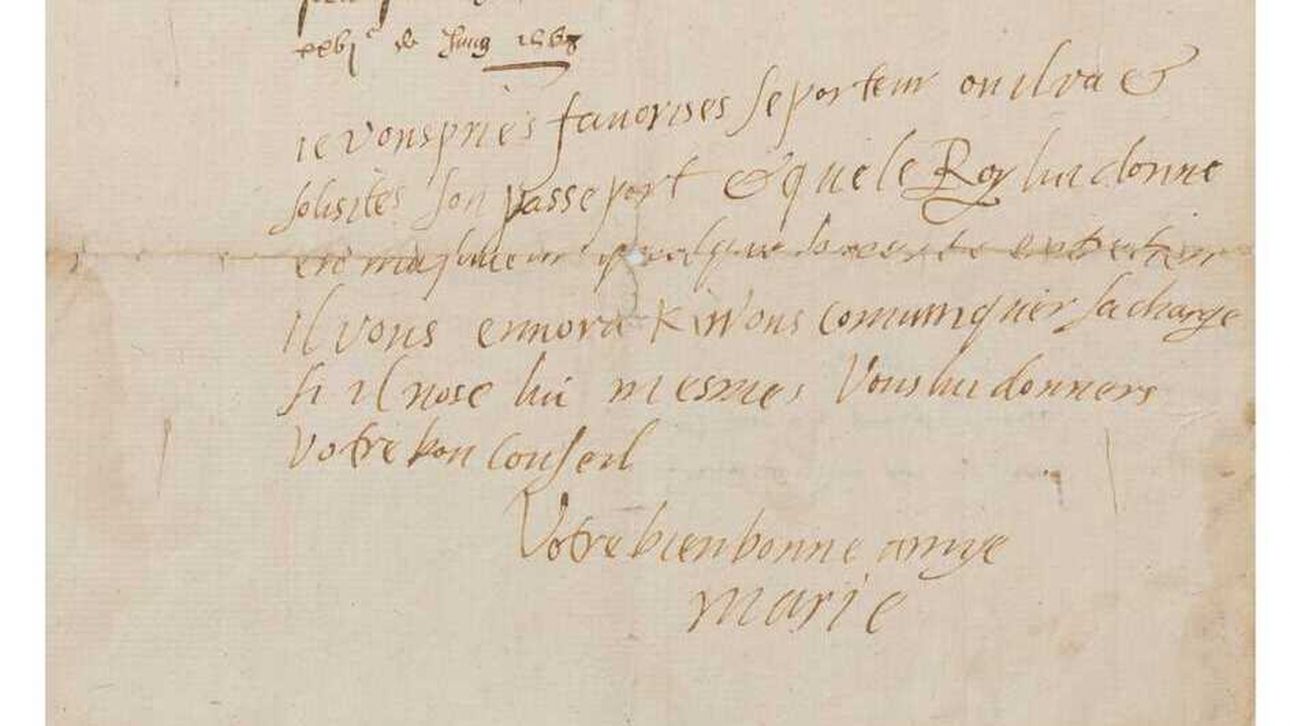 Δραματική επιστολή του 1568 από τη μοιραία βασίλισσα Μαίρη της Σκωτίας πωλείται σε δημοπρασία