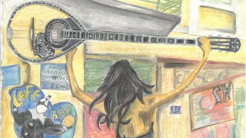 Η αμιγώς ρεμπέτικη έκθεση ζωγραφικής της Νικολέττας Διολή στη «Γη»