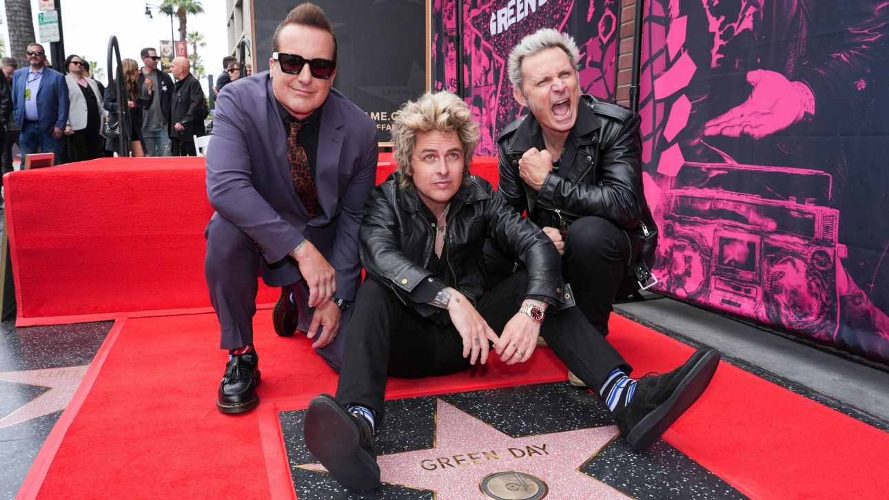 Αστέρι στη Λεωφόρο της Δόξας στο Χόλιγουντ απέκτησαν οι Green Day