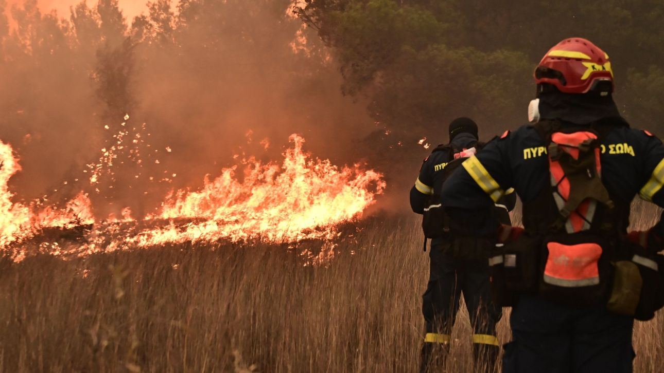 Εξαπλώνεται η πυρκαγιά στον Ωρωπό, καίγεται πευκοδάσος - Πύρινο μέτωπο και στο Κιλκίς