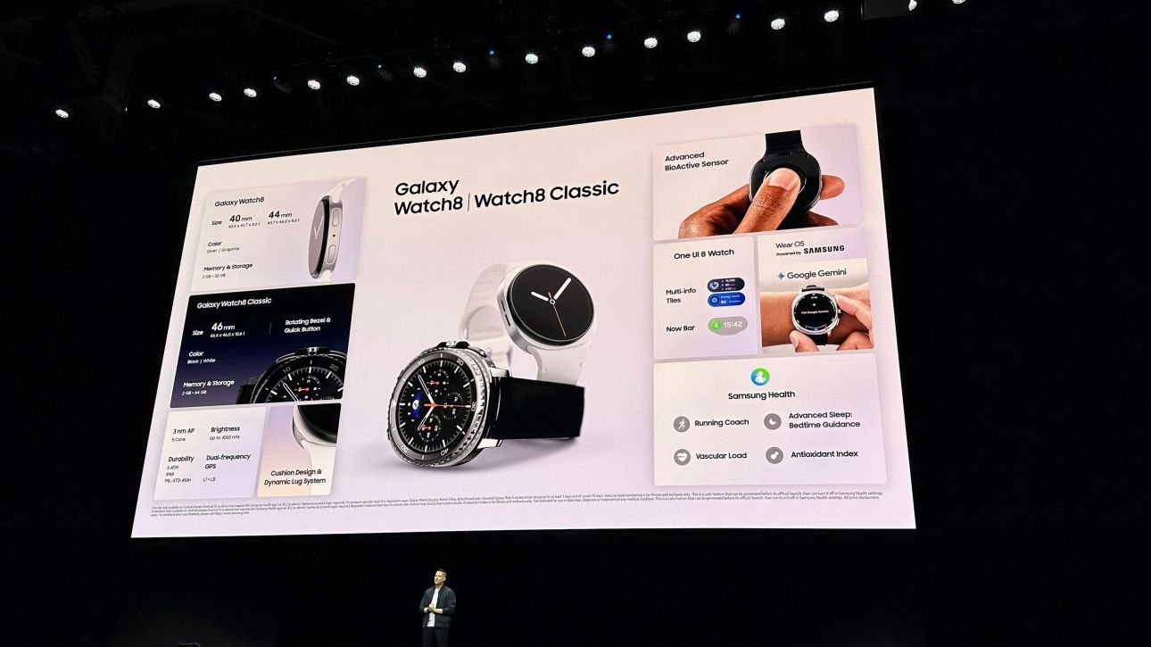 Galaxy Watch8: Τα δεδομένα για την υγεία σου βρίσκονται πλέον στον καρπό σου