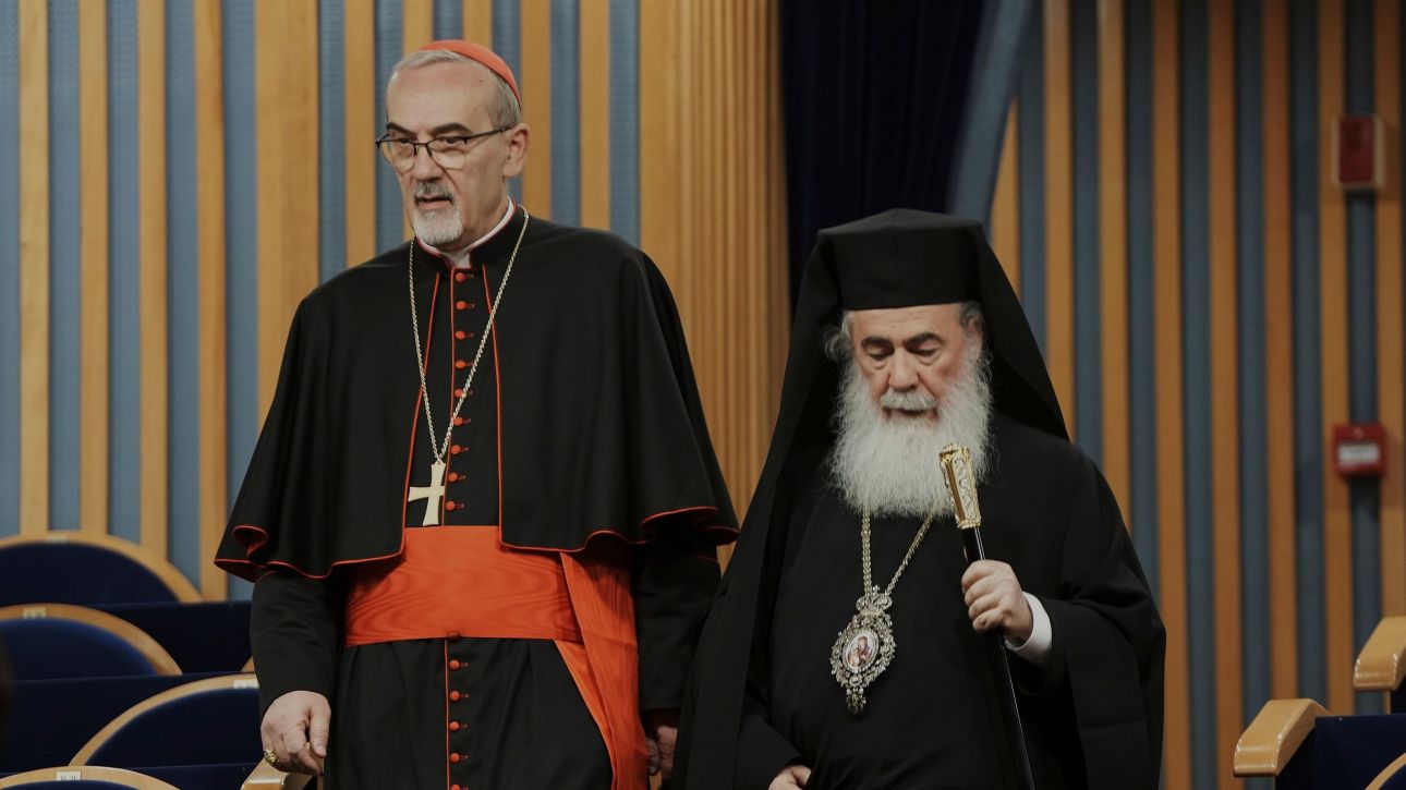 «Οι καρδιές μας ράγισαν»: Οδοιπορικό του Πατριάρχη Ιεροσολύμων και του Λατίνου ομολόγου του στη Γάζα «Οι καρδιές μας ράγισαν»: Οδοιπορικό του Πατριάρχη Ιεροσολύμων και του Λατίνου ομολόγου του στη Γάζα